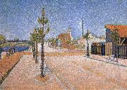 sunlight quai de clichy opus Paul Signac